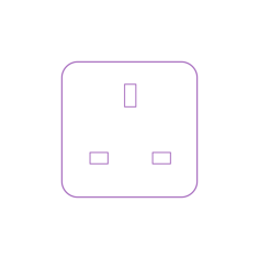 Fixtures Electrical Plugs Sockets Type G Plug Socket Sketch Svg Vector, Free Vectors File
